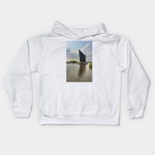 Albion on the River Thurne Kids Hoodie